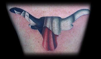 Looking for unique  Tattoos? Texas Longhorn